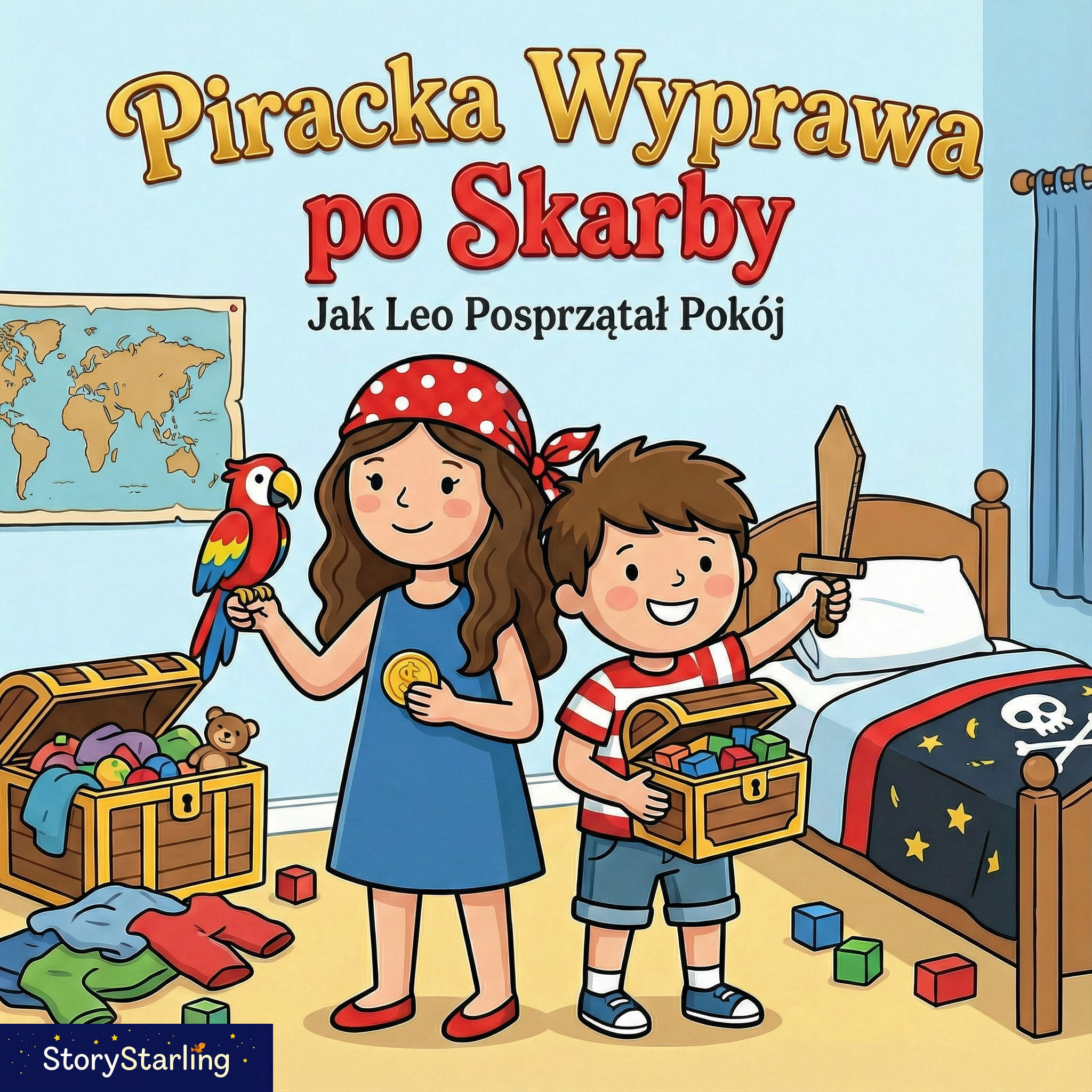 Piracka Wyprawa po Skarby: Jak Leo Posprzątał Pokój