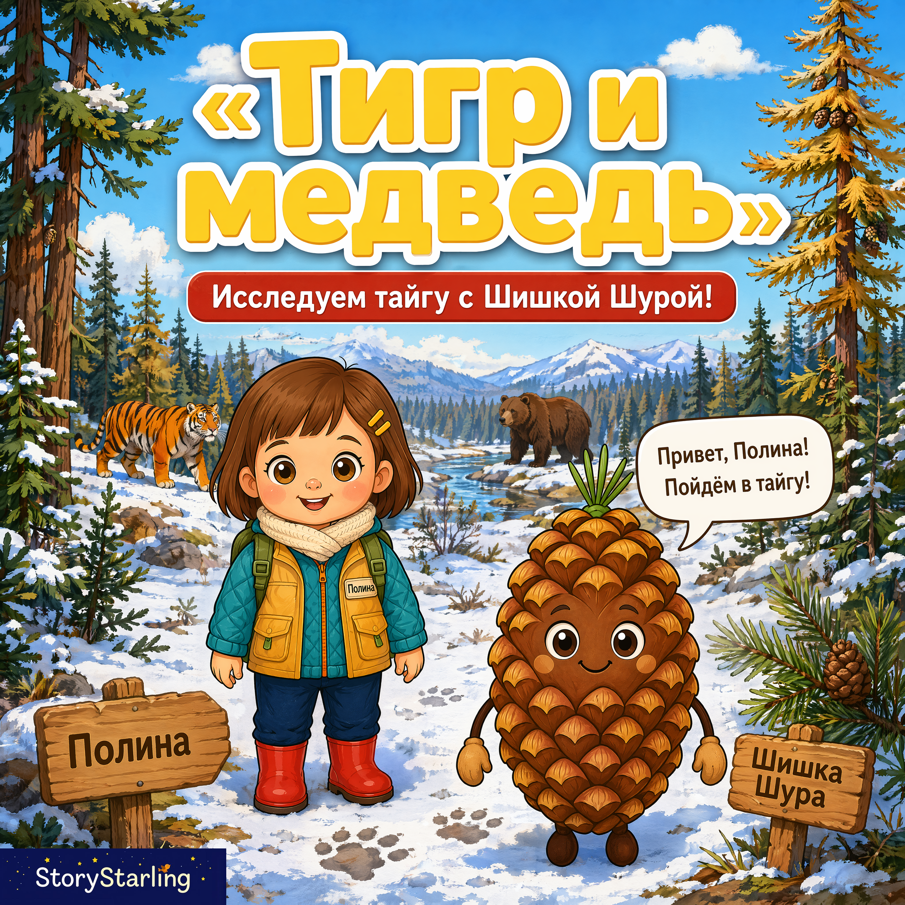 Тигр и медведь
