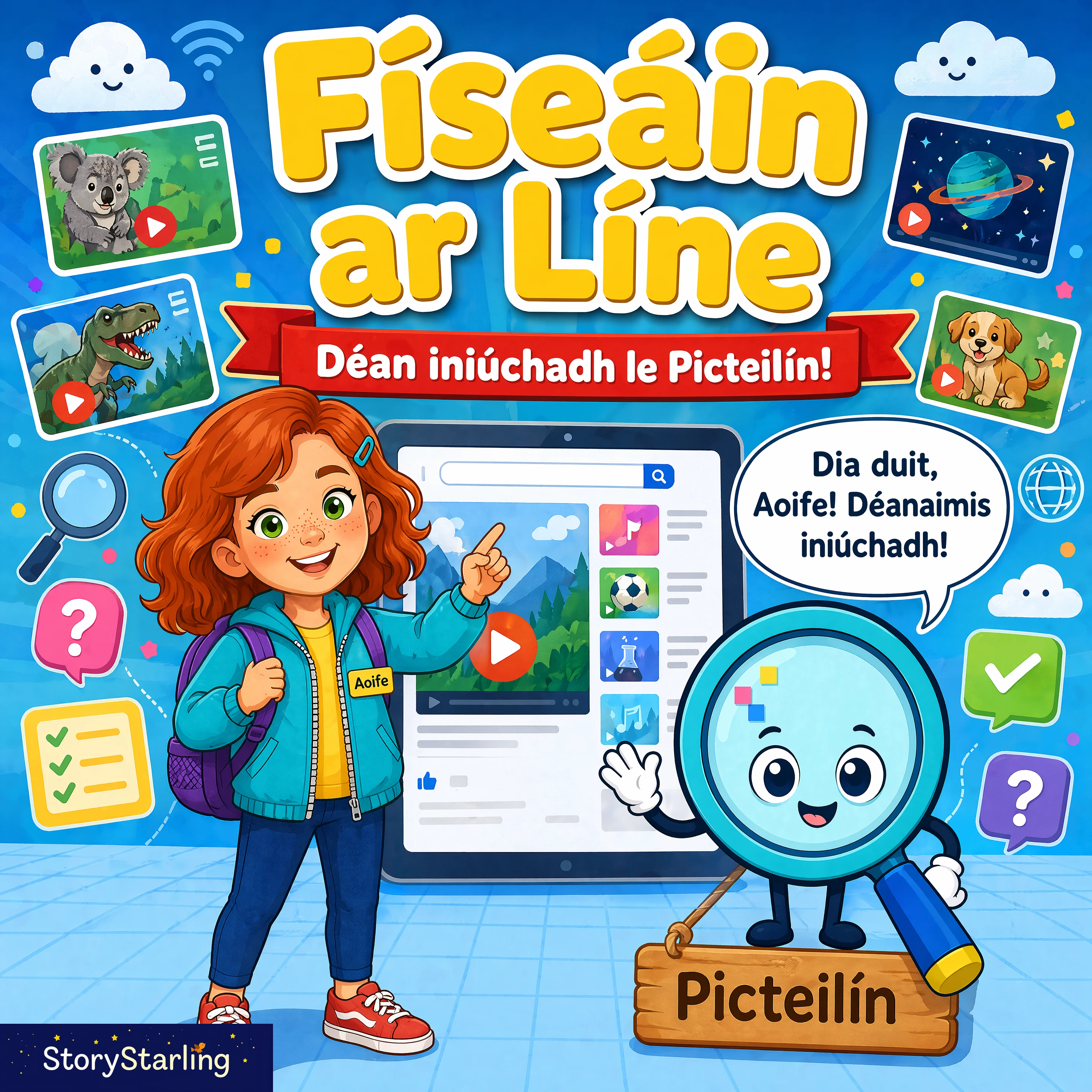 Físeáin ar Líne