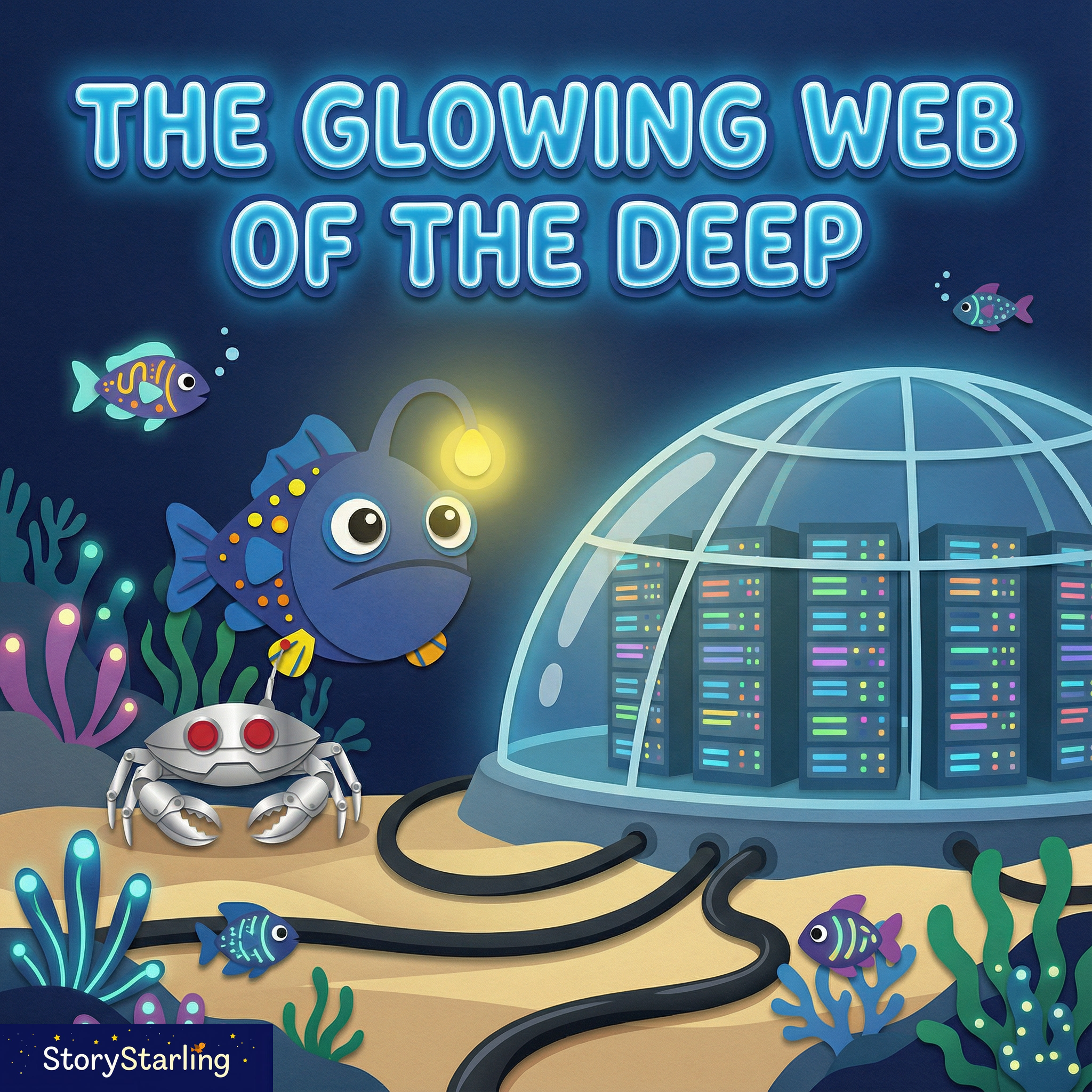 The Glowing Web of the Deep
